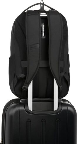 SwissGear Shield Laptop Backpack, Black, 18.5"x12.5"x7" in Saudi Arabia