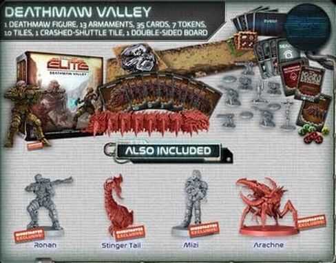 Project ELITE: Deathmaw Valley Expansion (KICKSTARTER EXCLUSIVE) w/EXTRAS in Saudi Arabia