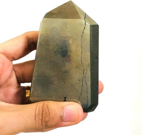 crystalmiracle Exclusive Crystal Natural Black Tourmaline Generator Healing Wand Men Women Gift Wellness Reiki Feng Shui Energy Deflector Powerful Luck Success Meditation in Saudi Arabia
