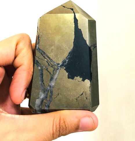 crystalmiracle Exclusive Crystal Natural Black Tourmaline Generator Healing Wand Men Women Gift Wellness Reiki Feng Shui Energy Deflector Powerful Luck Success Meditation in Saudi Arabia