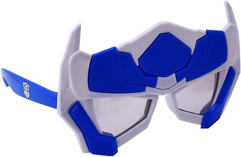 Sun-Staches Official Transformers Sunglasses | Lil' Optimus Prime Costume Accessory | UV400 | One Size Fits Most in Saudi Arabia
