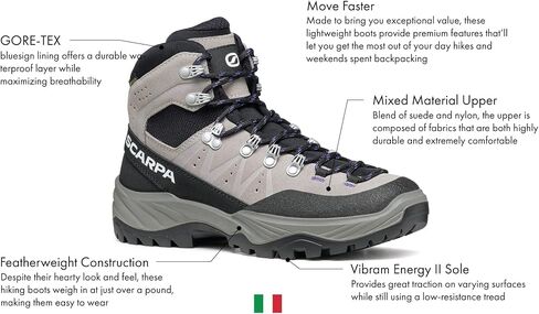 SCARPA Men's Vento GTX Waterproof Gore-Tex Hiking and Backpacking Boots in Kuwait