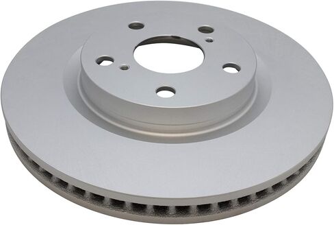 TRQ Front Disc Brake Rotor Pair Set for 08-18 Avalon / 07-19 Camry / 17-18 Corolla iM / 13-18 ES300h / 07-18 ES350 / 16 iM / 09-13 Matrix / 06-18 Rav4 / 11-16 tC / 09-10 Vibe in Kuwait