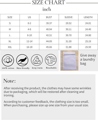 بلوزات قطنية من ABMOIU للسيدات كاجوال برقبة على شكل حرف V وفضفاضة وقميص عصري وأكمام طويلة in Kuwait