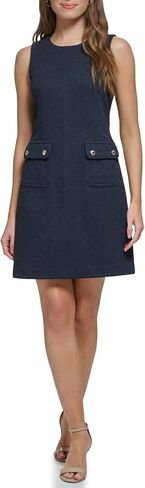 Tommy Hilfiger Women's Mini Jacquard Pocket Knit Dress in Saudi Arabia