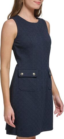 Tommy Hilfiger Women's Mini Jacquard Pocket Knit Dress in Saudi Arabia