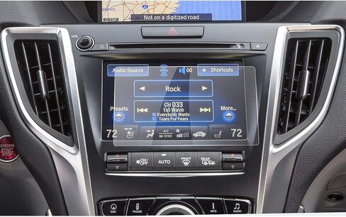 R RUIYA 2015 2016 2017 2018 TLX ODMD واقي شاشة لمس سفلي مقاس 7 بوصات، درع حماية زجاجي شفاف عالي الدقة مقاوم للخدش، فائق الوضوح للغاية in Kuwait