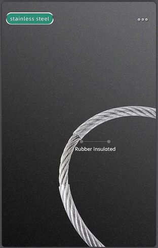 4 Packs Adjustable Picture Hanging Wire kit 1.5m with Hooks,Heavy Duty Stainless Steel Wire Rope for Hanging Mirror, Picture Frames,Light,lamp, Hold Up to 10 kg… in Saudi Arabia