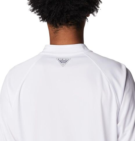 Columbia Men's Terminal Tackle 1/4 Zip, White Heather/Cool Grey Logo, XX-Large in Saudi Arabia