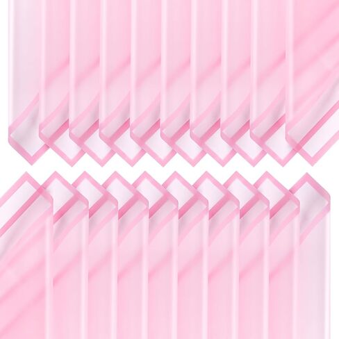 lyy-biuty 20 Sheets Flower Wrapping Paper Bouquet Floral Wrapping Paper Pink Border Flower Wrapping Paper Floral Paper for Bouquet Flower Gift Packaging DIY Crafts,22.8 x 22.8 inch(Pink) in Saudi Arabia