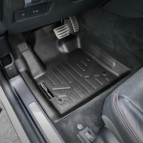 SMARTLINER All Weather Protection Custom Fit Black 2 Row Floor Mat Liner Set Compatible with 2020-2023 Land Rover Discovery Sport in Saudi Arabia
