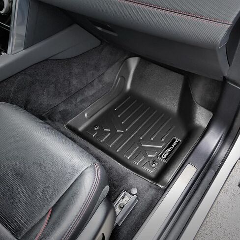 SMARTLINER All Weather Protection Custom Fit Black 2 Row Floor Mat Liner Set Compatible with 2020-2023 Land Rover Discovery Sport in Saudi Arabia