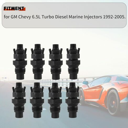 0432217255 6.5L محرك ديزل تيربو عن طريق الحقن الوقود البحري 8 قطعة متوافق مع جنرال موتورز تشيفي 1992-2005 استبدال OE 1040166 38275 in Kuwait