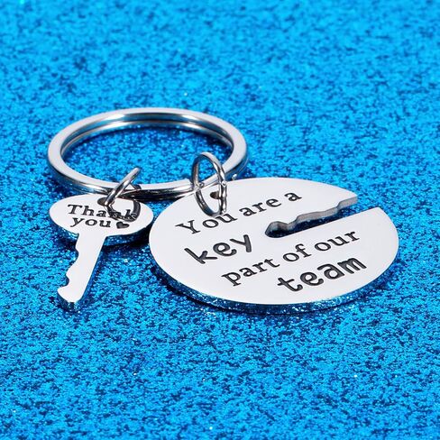Thank You Gifts for Coworkers Office Appreciation Keychain for Employee Boss Colleague Team Coach Women Men Friend Retirement Farewell Leaving Going Away Goodbye Birthday Christmas Gifts for Coworker in Saudi Arabia