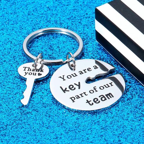 Thank You Gifts for Coworkers Office Appreciation Keychain for Employee Boss Colleague Team Coach Women Men Friend Retirement Farewell Leaving Going Away Goodbye Birthday Christmas Gifts for Coworker in Saudi Arabia