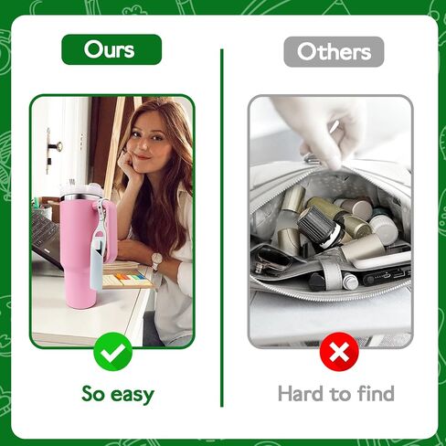 حامل الشفاه متوافق مع أكواب ستانلي (30/40 أونصة)، ملحقات حامل الشفاه السيليكون القابلة للتعديل المتوافقة مع ستانلي (أخضر) in Kuwait