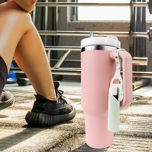 حامل الشفاه متوافق مع أكواب ستانلي (30/40 أونصة)، ملحقات حامل الشفاه السيليكون القابلة للتعديل المتوافقة مع ستانلي (أخضر) in Kuwait