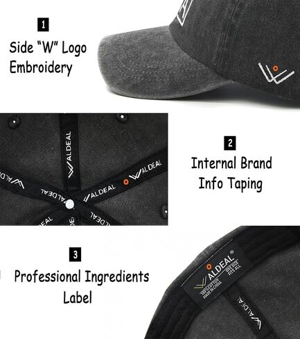 LOKIDVE Women's Bride Hat Embroidered Distressed Tribe Baseball Cap for Wedding Party in Kuwait