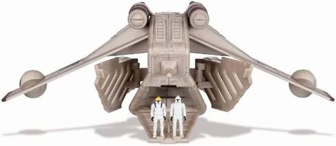 STAR WARS Micro Galaxy Squadron Low Altitude Assault Transport LAAT (LAAT) - 5-Inch Starfighter Class Vehicle with Two Micro Figure Accessories in Saudi Arabia
