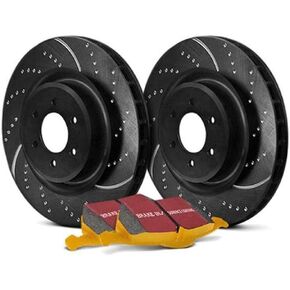 EBC S5KF1189 Stage-5 Superstreet Brake Kit, BLACK
