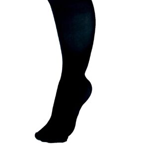 CURAD Knee High Compression Hosiery, 15-20 mmHg, Black, Size F (3XL), Medical Grade Support Stockings
