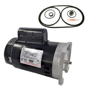Puri Tech Replacement Motor Kit for Pentair Challenger 1HP CFII-NI-1A AO Smith B2853 w/GO-KIT-5