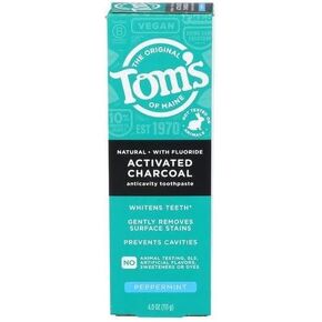 معجون أسنان تومز أوف ماين الطبيعي، الفحم، 4.0 أوقية. in Kuwait