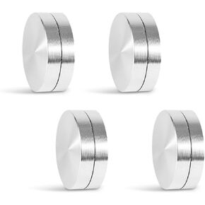 4pcs 30mm Pottery Trimming Spinner Tool, Mini Ceramic Spinning Tool Metal Clay Rotary Disc Pottery Throwing Wheel Polymer Clay Spinner Pottery Trim Stabilizer for Pottery-Lovers
