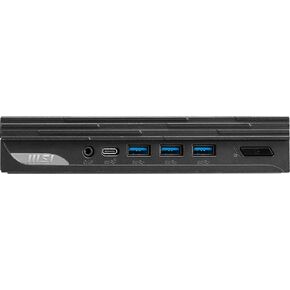 MSI PRO DP10 Desktop: Intel Core i7-1360P, Iris Xe Graphics, 16GB Memory, 1TB SSD, WiFi 6, Windows 11 PRO (13M-057US),Black