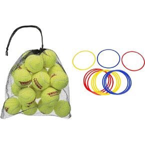 Tourna Mesh Carry Bag of 18 Tennis Balls