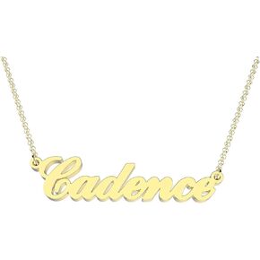 Letter C Personalized Name Necklace Dainty Name Plate Necklace Jewelry Personalized Gifts for Women Teen Girls