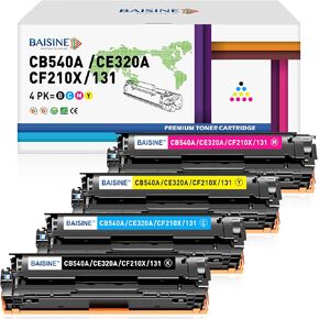 خرطوشة حبر بديلة MF8280Cw متوافقة مع حبر Canon 131 131H لحبر Canon ImageCLASS MF628Cw MF8280Cw LBP7110Cw MF624Cw MF8280 حبر طابعة ليزر (أسود، سماوي، أرجواني، أصفر، 4 عبوات) in Kuwait