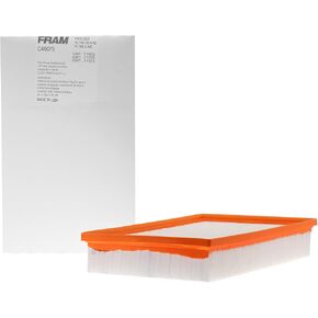 FRAM Extra Guard CA9073 Replacement Engine Air Filter for Select Volvo Models, Provides Up to 12 Months or 12,000 Miles Filter Protection
