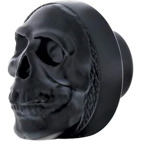 United Pacific 23198 Black Skull Dash Knob