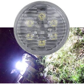 PAR36 LED أضواء مستديرة مختومة هبوط الطائرات جرار مصباح 4.5 بوصة 30 واط الطيران الصف ضيق المسمار محطة 4410 4411