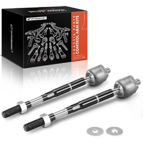 A-Premium 2 x Front Inner Tie Rod Ends, Compatible with Toyota Tacoma 2005-2023