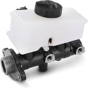 A-Premium Brake Master Cylinder with Reservoir and Cap Compatible with Kia Vehicle - Compatible with Sportage 2000 2001 2002, Manual Transmission -Replace 0K01143400-15/16 inch Bore