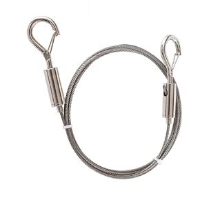 Adjustable Picture Hanging Wire 1PCS Mirror Frame Kit 2m x1.5mm Heavy Duty Stainless Steel Wire Rope for Mirror Hanging Hardware,Basket Flowerpot Hold Up to 44 lb / 20kg