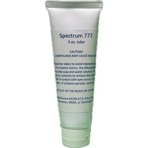 Spectrum 777 Dielectric Silicone Lubricant & Sealant - High-Temperature Moisture-Resistant Grease Brake Calipers O-Rings Plastic Parts Electrical Connections - Non-Toxic Electrically Insulating 3.0 oz