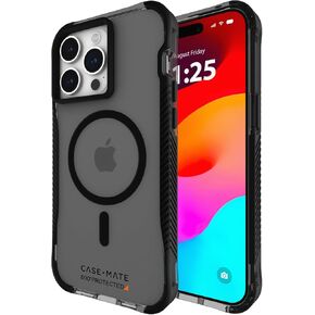 Case-Mate Tough Duo iPhone 15 Pro Max Case - Black [12ft Drop Protection] [Wireless Charging Compatible] Phone Case for iPhone 15 Pro Max 6.7", Shockproof, Anti Scratch Coating, Cushioned Corners