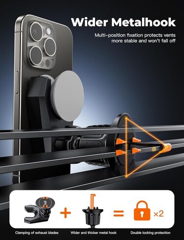 Socket Phone Mount for Car Dashboard Windshield Air Vent, Suction Cup Socket Car Holder for iPhone fits All Socket Grips, MagSafe Grips in Kuwait