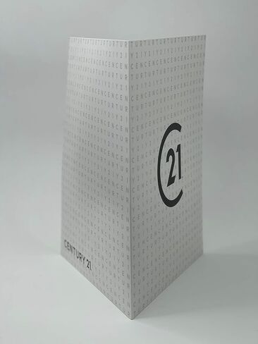 Century 21 Folders, “Pattern" Gray 25 Pack in Kuwait