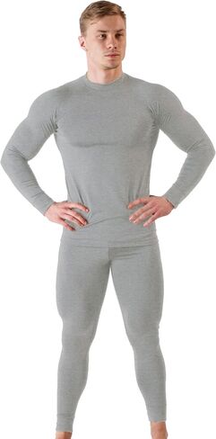 isotoner Mens Base Layer Set - Top & Bottom - Compression Shirts for Men, Compression Pants Men, Rash Guard for Men, Leggings in Saudi Arabia