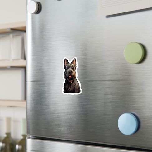 Scottish Terrier Sticker | Vinyl Stickers & Waterproof Decals | Assorted Aesthetic Stickers for Laptops, Water Bottles, Phones & More | Cool Stickers for Adults, Teens in Saudi Arabia