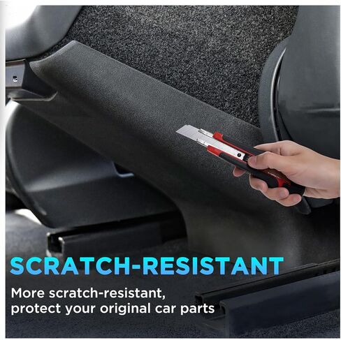 غطاء مضاد للركلة للتحكم المركزي الخلفي من Carwiner لعام 2024 طراز Tesla 3 ملحقات Highland حماية الإطار الخلفي لمكيف الهواء، غطاء مضاد للركلة، TPE in Kuwait