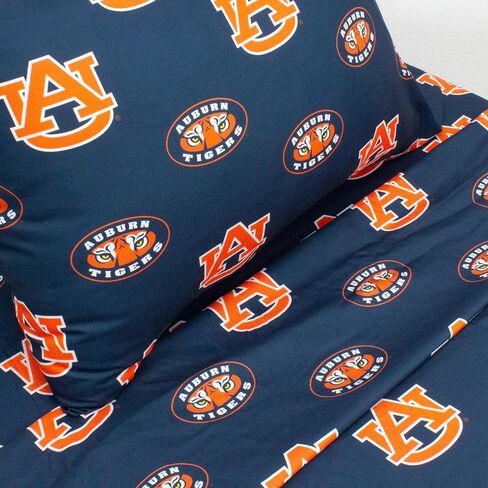 College Covers Clemson Tigers Printed Solid Sheet Set in Kuwait