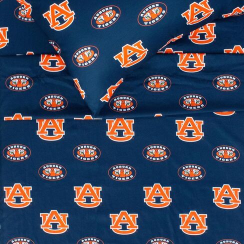 College Covers Clemson Tigers Printed Solid Sheet Set in Kuwait