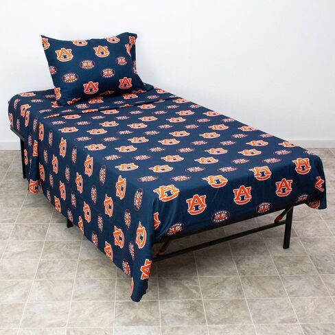 College Covers Clemson Tigers Printed Solid Sheet Set in Kuwait