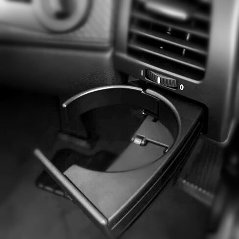 زوج حامل أكواب قابل للسحب على الجانب الأيسر والأيمن متوافق مع BMW Z4 E85 E86 2003 2004 2005 2006 2007 2008 يستبدل 51457070323 51457070324 حامل للشرب in Kuwait