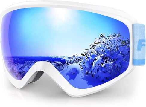 findway Kids Ski Goggles, Kids Snow Snowboard Goggles for Boys Girls Youth OTG in Kuwait